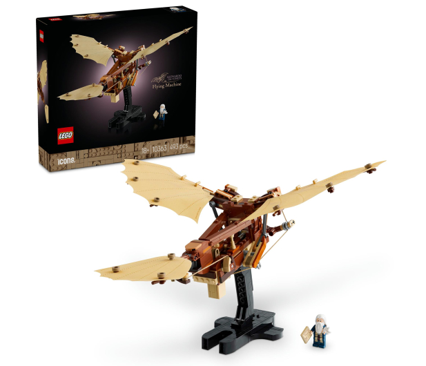 LEGO Icons 10363 Maszyna latająca Leonarda da Vinci - 1298069 - zdjęcie 2